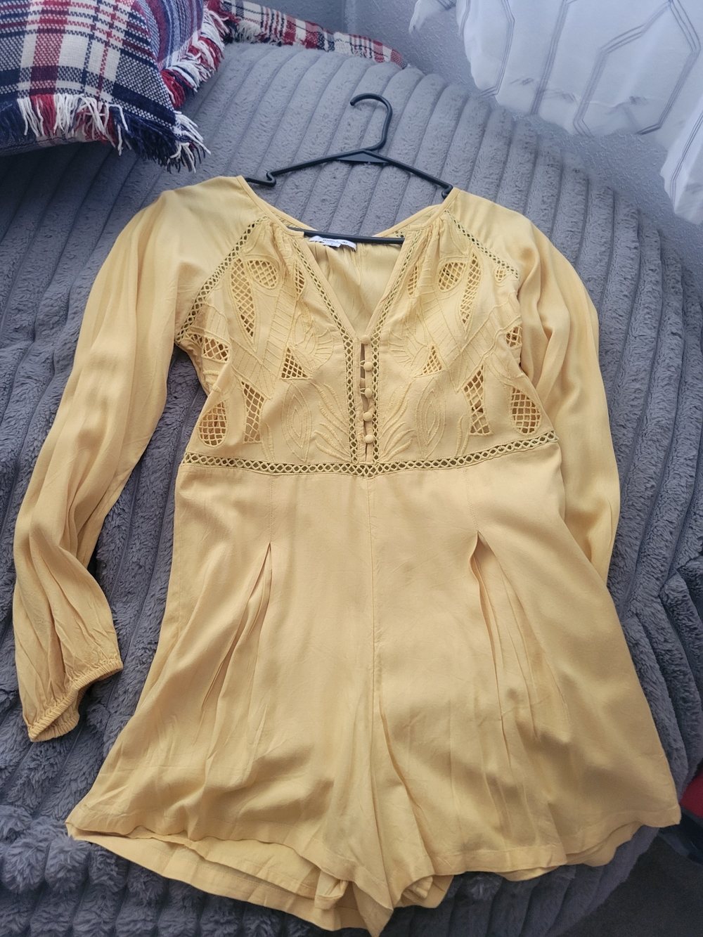 O'Neill Women's Yellow Shorts Romper